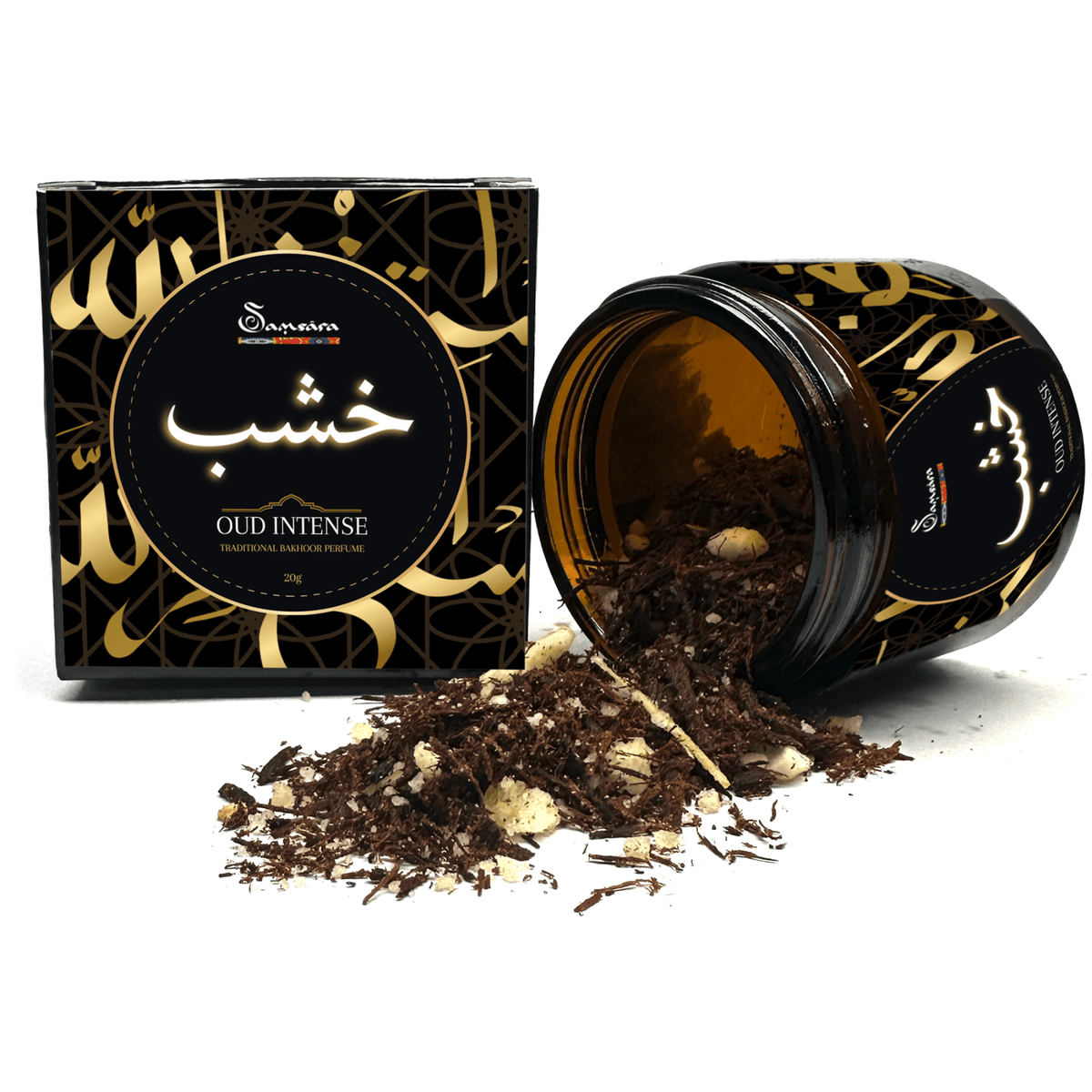 SAMSARA BAKHOOR - Legno di oud arabo | Amber oud - Clorophilla Shop