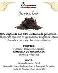 SAMSARA BAKHOOR - Legno di oud arabo | Jasmine oud - Clorophilla Shop