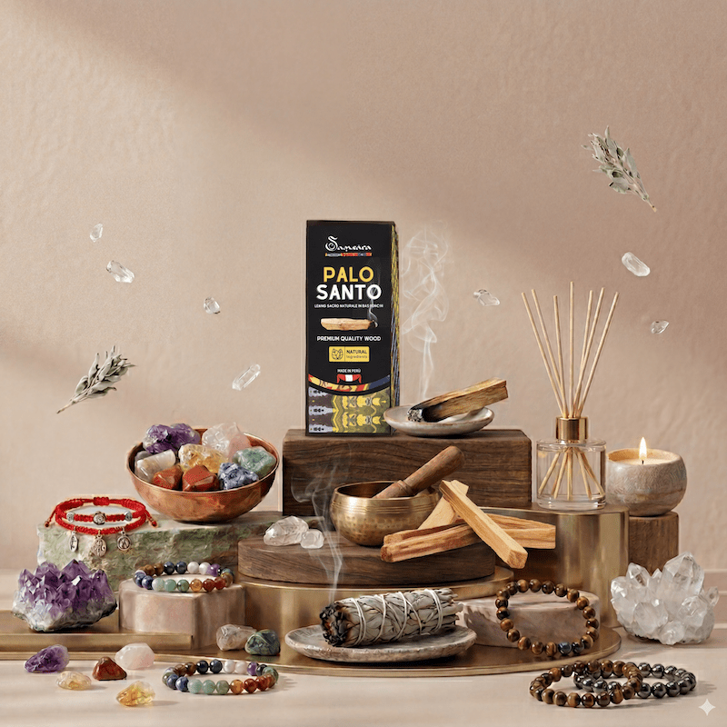 SAMSARA BASTONCINI DI PALO SANTO MADE IN PERÙ - Qualità AA+ - Clorophilla Shop