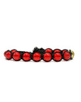 SAMSARA BRACCIALE TIBETANO IN AGATA ROSSA - Vitalità, stabilità ed energia - Clorophilla Shop