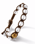 SAMSARA BRACCIALE TIBETANO IN CRISTALLO DI ROCCA - Purezza, energia e chiarezza - Clorophilla Shop