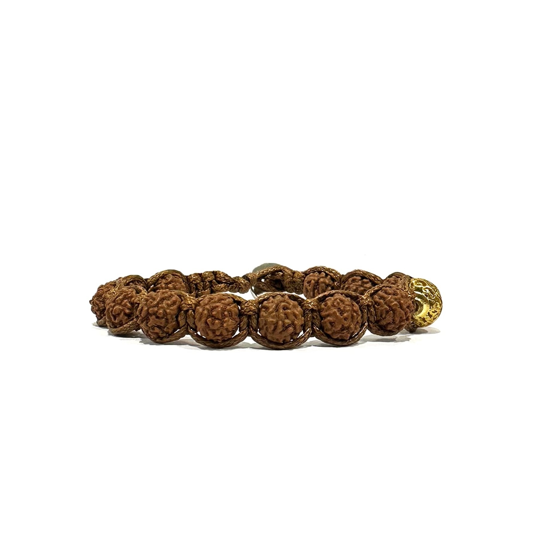 SAMSARA BRACCIALE TIBETANO IN RUDRAKSHA - Spiritualità, connessione e protezione - Clorophilla Shop