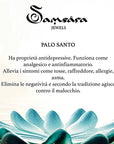 Samsara Collana Tibetana con Palo Santo e Onice Nero - Mala Tibetano con 108 Grani - Clorophilla Shop