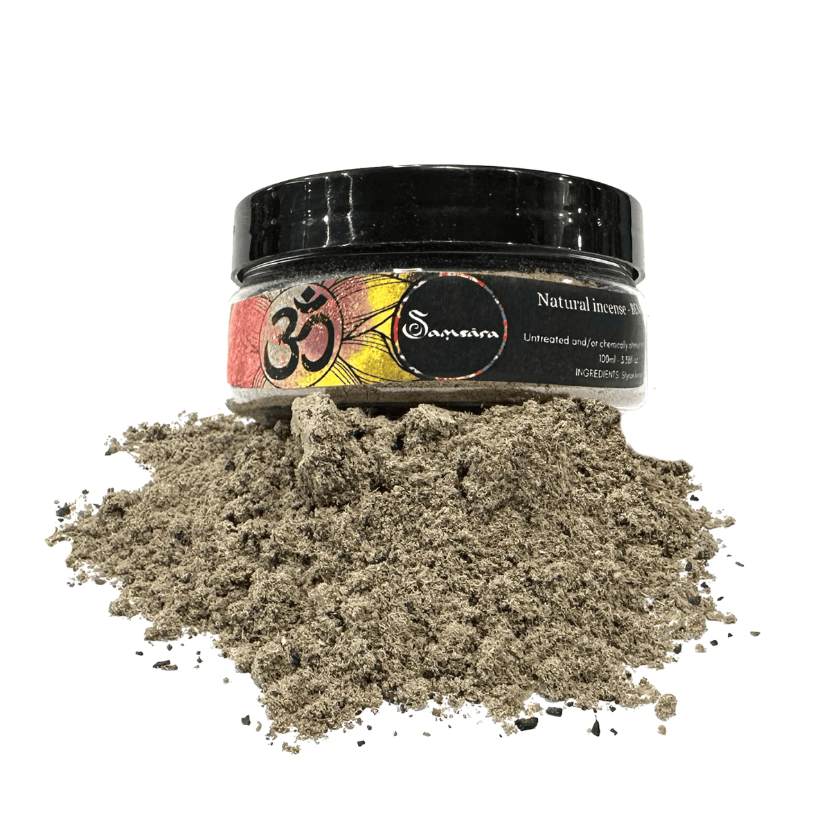 SAMSARA - Incenso in Polvere Naturale 100% - BENZOINO - Clorophilla Shop