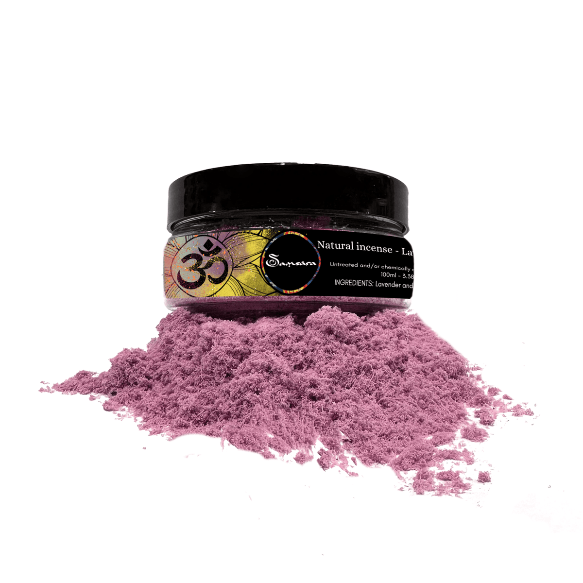 SAMSARA - Incenso in Polvere Naturale 100% - ROSA - Clorophilla Shop