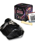 SAMSARA - OSSIDIANA NERA Pietra Grezza Naturale con Confezione Regalo e Foglietto Informativo - Clorophilla Shop