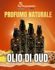 SAMSARA Sole di Oud - AQUA TONIC profuma, nutre e rinfresca | profumo arabo - 100ml - Clorophilla Shop