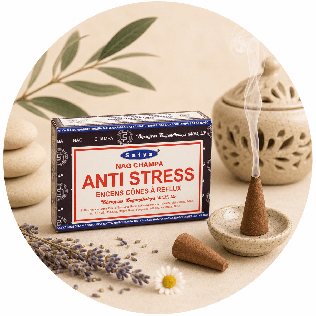 SATYA CONI DI INCENSO A CASCATA - Anti stress - Clorophilla Shop