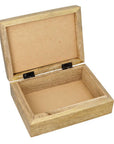 Scatola portagioie e Tarocchi in legno Albero della vita - Amazzonite - Clorophilla Shop