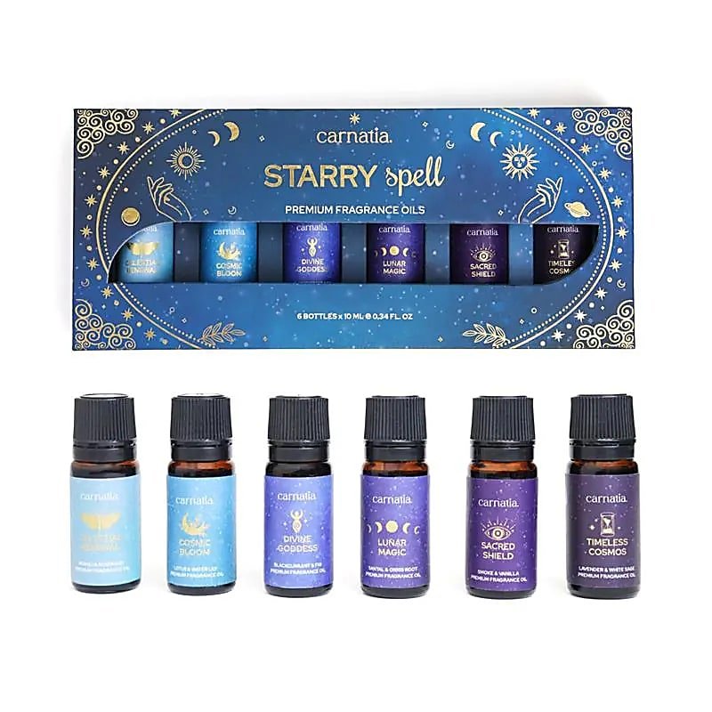 SET OLI ESSENZIALI INCANTESIMO STELLATO - 6 fragranze - Clorophilla Shop
