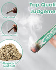 SIGARO DI MOXA NATURALE MAXI TOP QUALITY - Artemisia essiccata e compressa - Clorophilla Shop