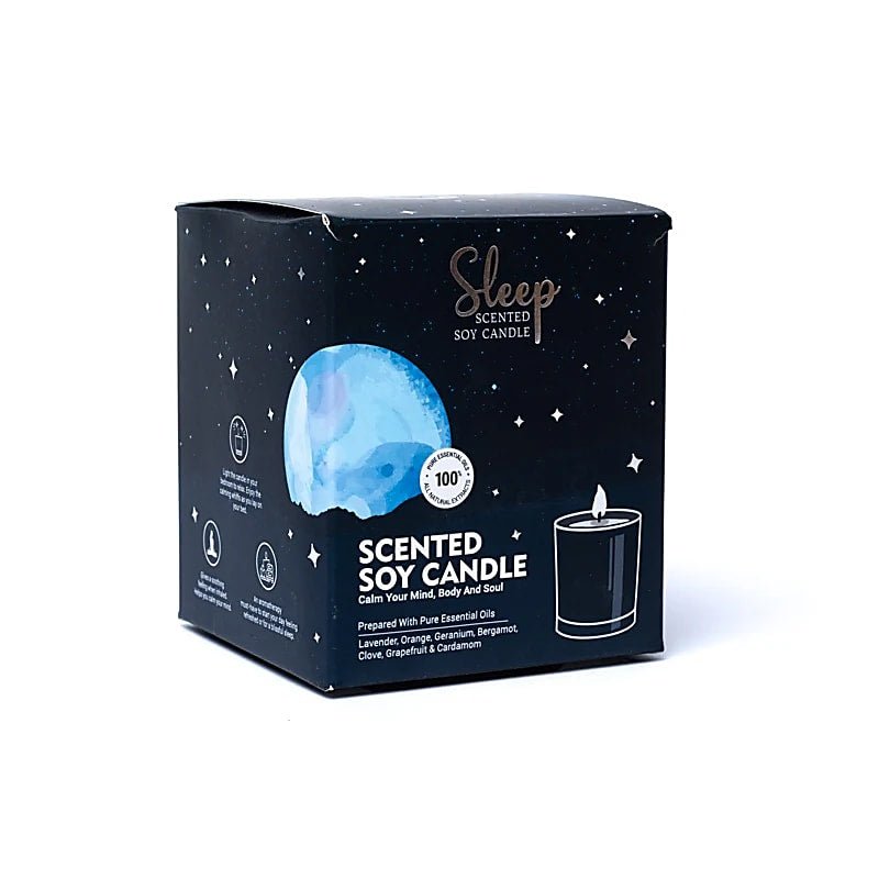 Song of India Candela di soia SLEEP - Tranquillo riposo notturno - Clorophilla Shop