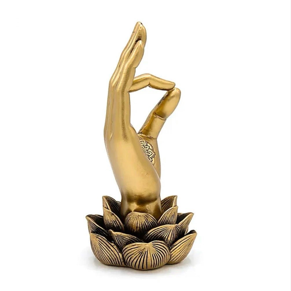 STATUA GYAN MUDRA - Saggezza, concentrazione e pace interiore - Clorophilla Shop