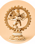 STATUA SHIVA NATARAJA AVORIO - Ciclo eterno dell'esistenza - Clorophilla Shop