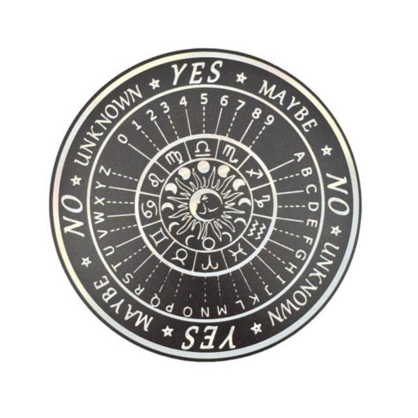 Tavoletta Divinatoria in legno per Pendolo - Mano magica inglese - Clorophilla Shop