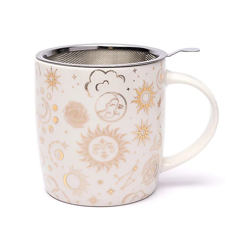 TAZZA ASTROLOGIA - Filtro in acciaio inox incluso - Clorophilla Shop