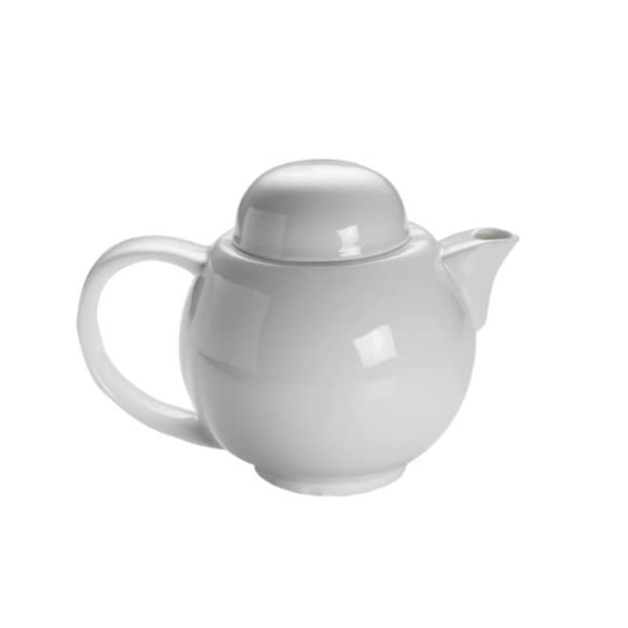Teiera in porcellana bianca 1020ml - Clorophilla Shop