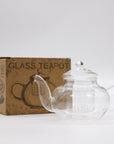 TEIERA IN VETRO CON INFUSORE - 400ml - Clorophilla Shop