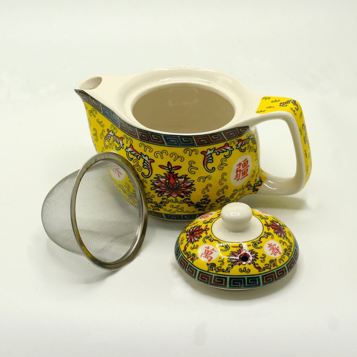 TEIERA ORIENTALE CON INFUSORE - Simbolo lunga vita - Clorophilla Shop