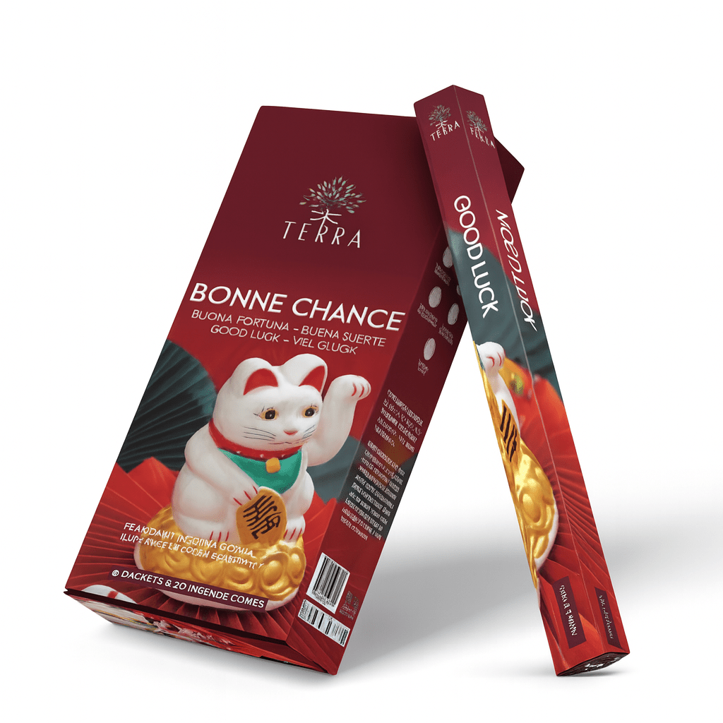 TERRA BONNE CHANCE INCENSO IN BASTONCINI - Fortuna e successo - Clorophilla Shop