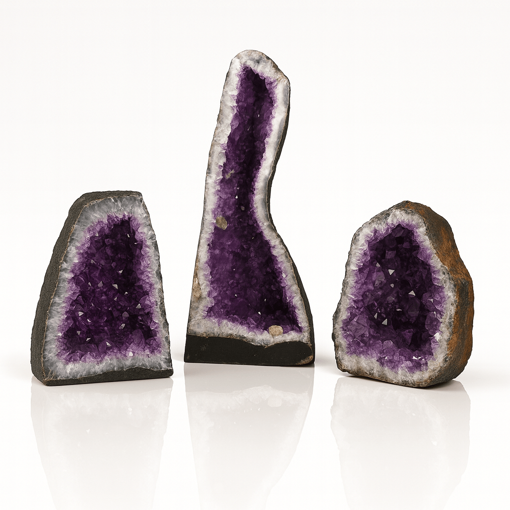 XL Geode di Ametista Brasile qualità AA - VARIE MISURE - Clorophilla Shop