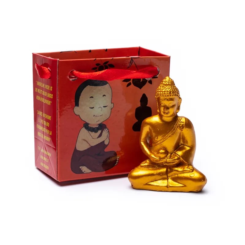Buddha della Meditazione in miniatura - Confezione regalo - clorophilla-shop