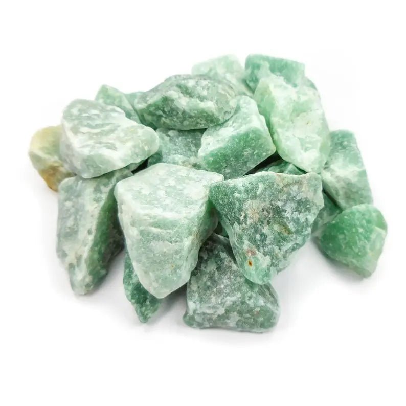 Avventurina Verde Grezza Origine Brasile - Pietra da 3-6cm - Clorophilla Shop