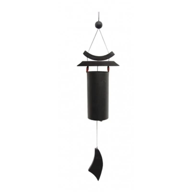 Campana a Vento Zen nera - 58cm - Clorophilla Shop