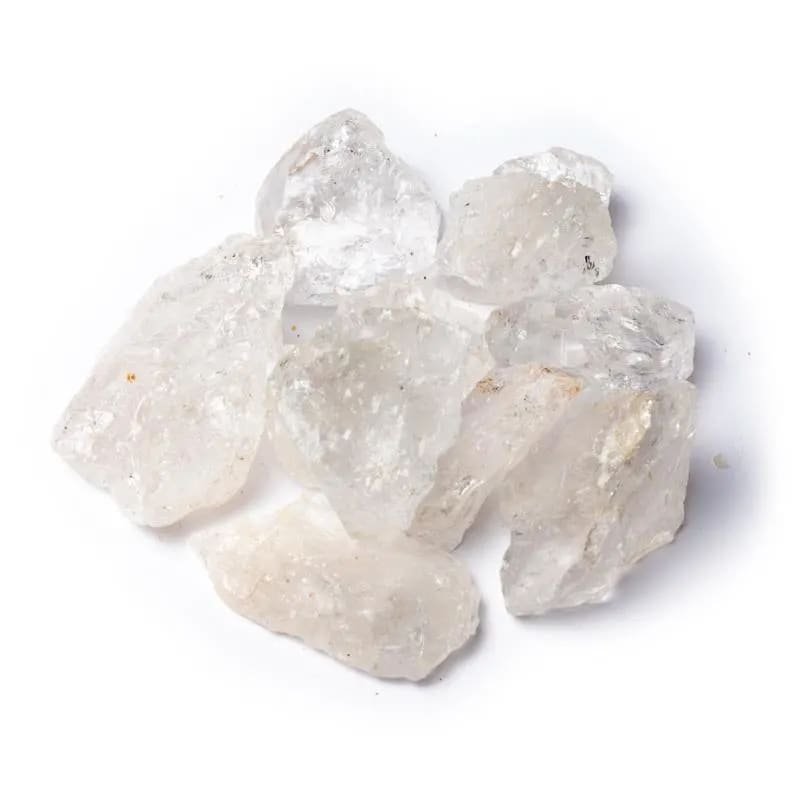 Cristallo di Rocca Grezzo Origine Brasile - Pietra da 4-8cm - Clorophilla Shop