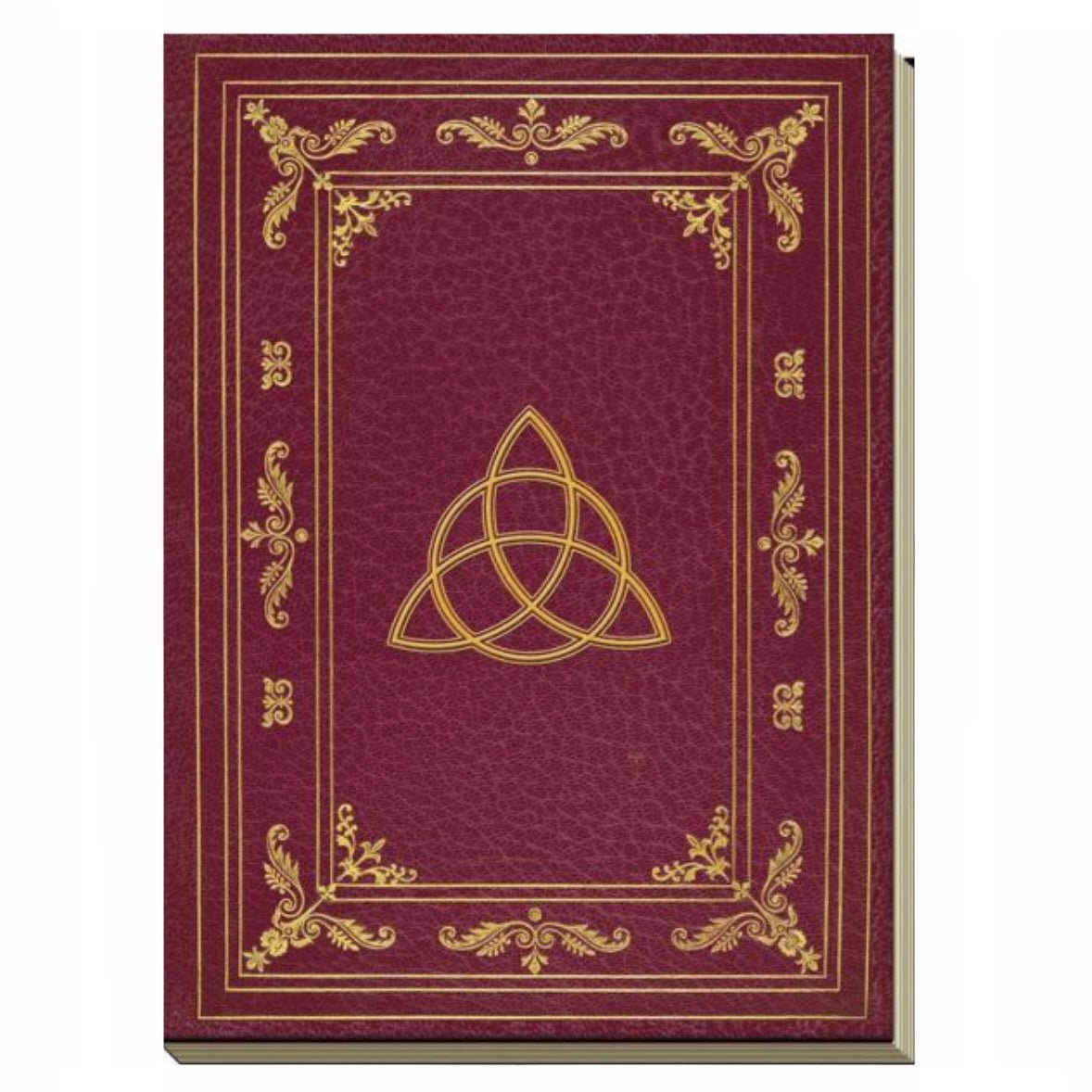 Diario Wicca alta qualità con copertina Rigida - 160 pagine bianche e nastro segnalibro - Clorophilla Shop