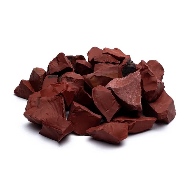 Diaspro Rosso Grezzo Origine Brasile - Pietra da 4-6cm - Clorophilla Shop