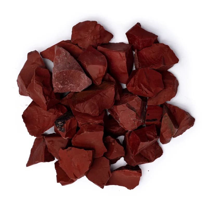 Diaspro Rosso Grezzo Origine Brasile - Pietra da 4-6cm - Clorophilla Shop