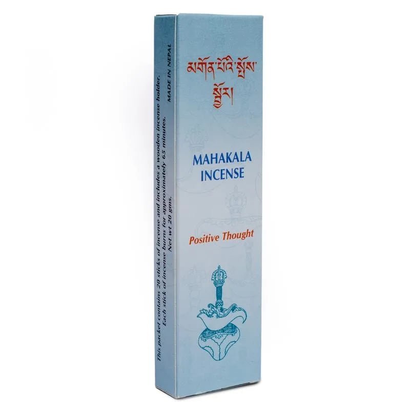 Himalayan Mountain MAHAKALA Incenso Tibetano in Bastoncini 100% Naturale - Erbe e Piante Sacre Medicina Cinese - 20 stick + Portaincenso incluso - Clorophilla Shop