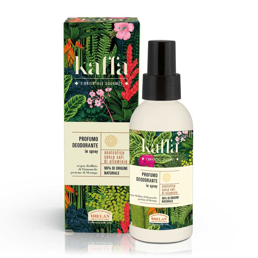 Helan KAFFA Profumo deodorante in spray analcolico - 100ml – clorophilla- shop