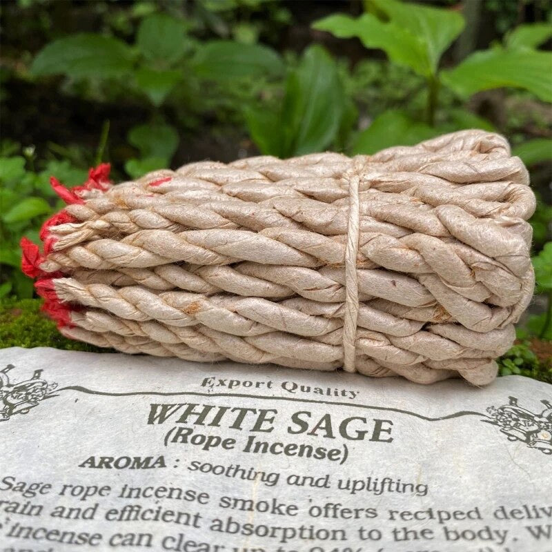 Incenso Nepalese in corda White Sage - 40 corde
