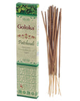 Goloka Patchouli Incenso Naturale in bastoncini Fatto a mano in India - Stick 15g - clorophilla-shop