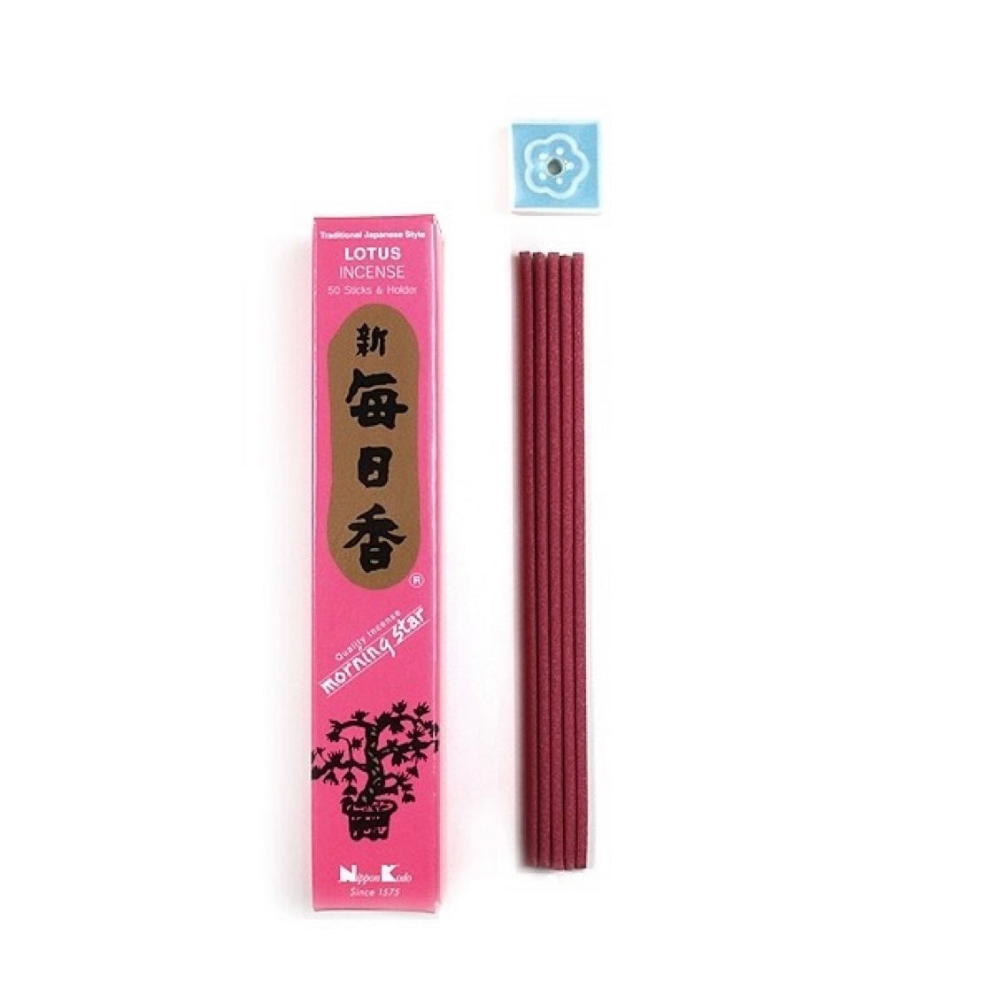 Morning Star Lotus incenso giapponese in bastoncini- 50 stick