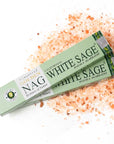 Vijayshree Golden Nag White Sage Incenso in bastoncini - Stick 15g