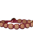 Samsara Bracciale tibetano Rudraksha - Shamballa Gift Special Edition