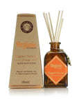 Organic Goodness "Nagpuri Narangi - Orange" Diffusore ambiente con Bastoncini - Fragranza Fresca di Agrumi - 100ml