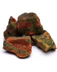 Unakite Grezza Origine Brasile - Pietra da 4-8cm