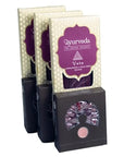 Ayurveda Incenso Vata Set Bastoncini e Coni Sandalo e Rosa Selvatica - Bruciaincenso Incluso - clorophilla-shop