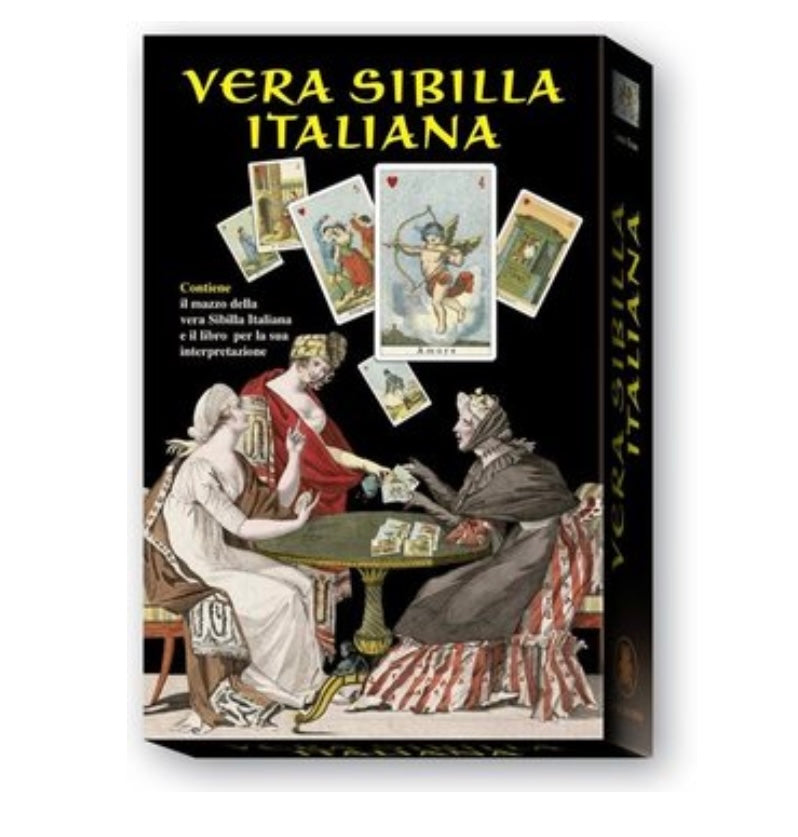 Lo Scarabeo &quot;Vera Sibilla Italiana&quot; - Cofanetto con 54 carte e Libro