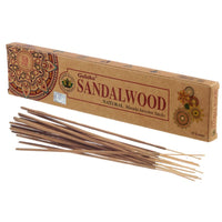 Goloka SANDALWOOD Incenso in bastoncini Natural Masala Organic - Stick –  clorophilla-shop