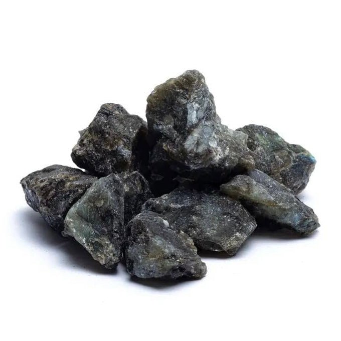 Labradorite Grezza - Origine Madagascar - Pietra da 3-6cm - Clorophilla Shop