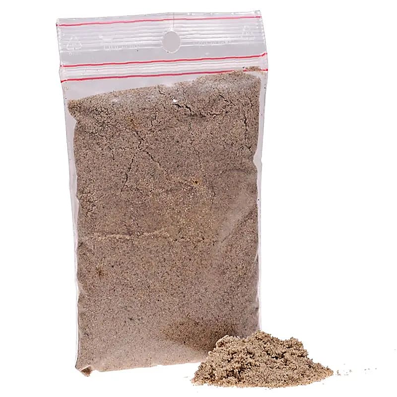 Sabbia argentata in sacchetto - 130g - Clorophilla Shop