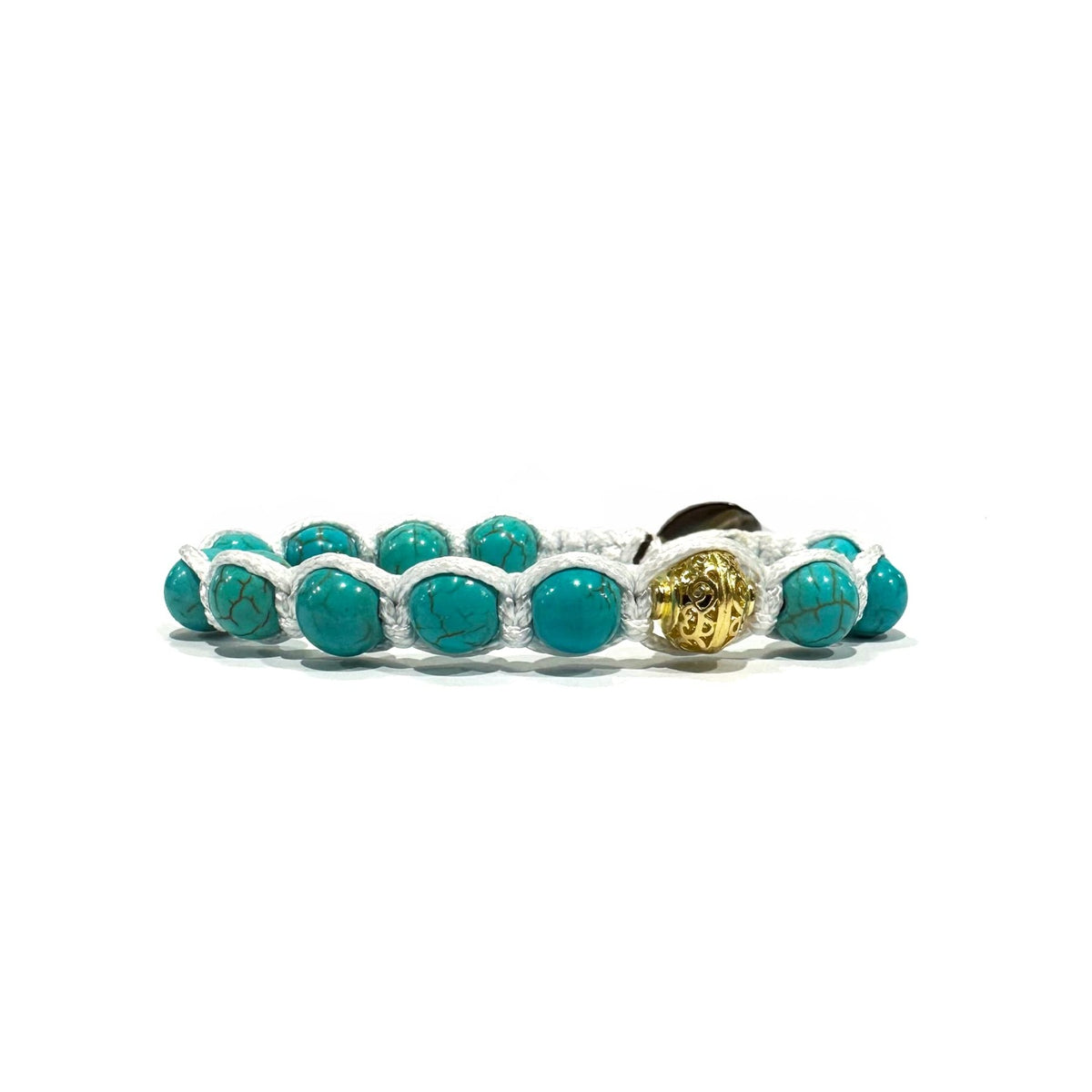 SAMSARA BRACCIALE KAILASH IN TURCHESE CELESTE - Serenità, protezione e chiarezza - Clorophilla Shop